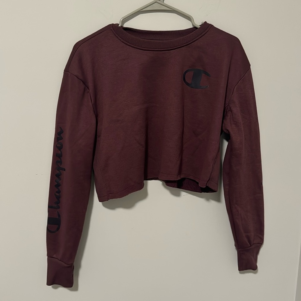 Champion cropped sweatshirt Xs